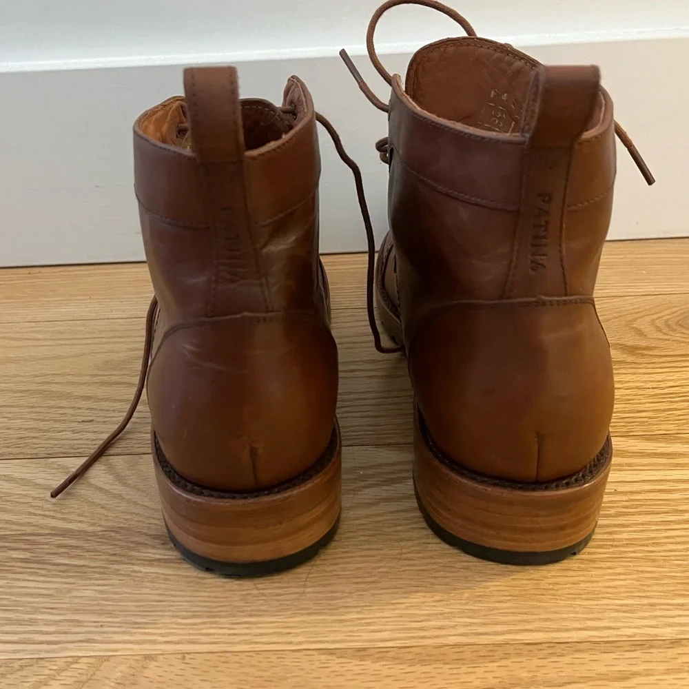 Portland leather men’s boots - Picture 9 of 11